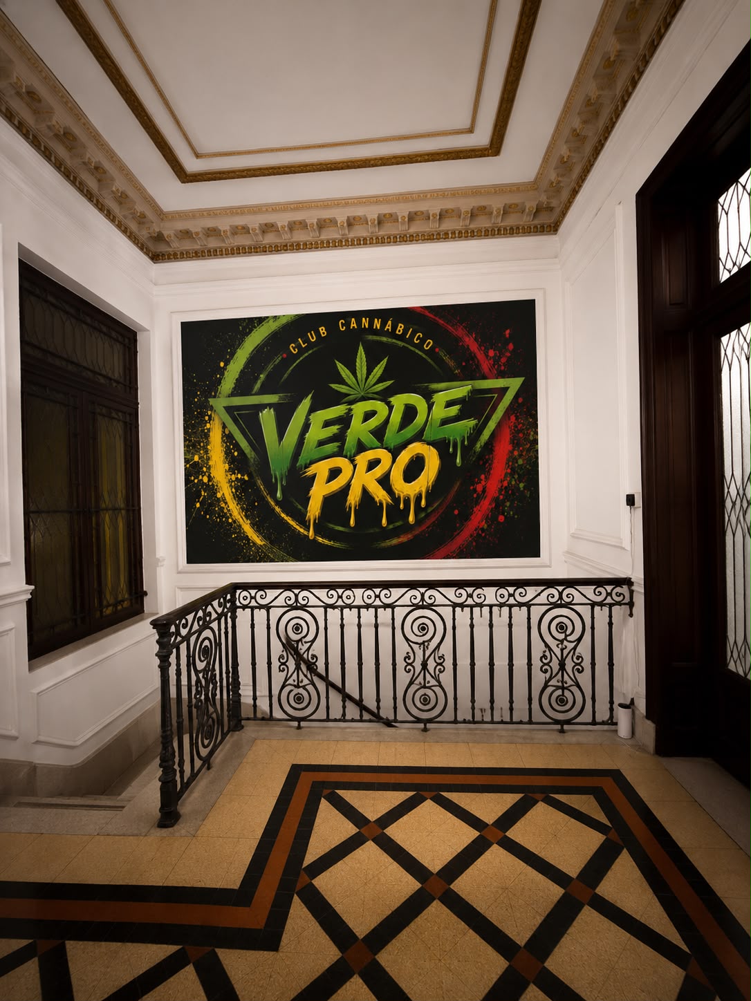 Arquitectura histórica y obra de Verde Pro en la sede